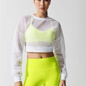 ALO YOGA
Row Long Sleeve In White